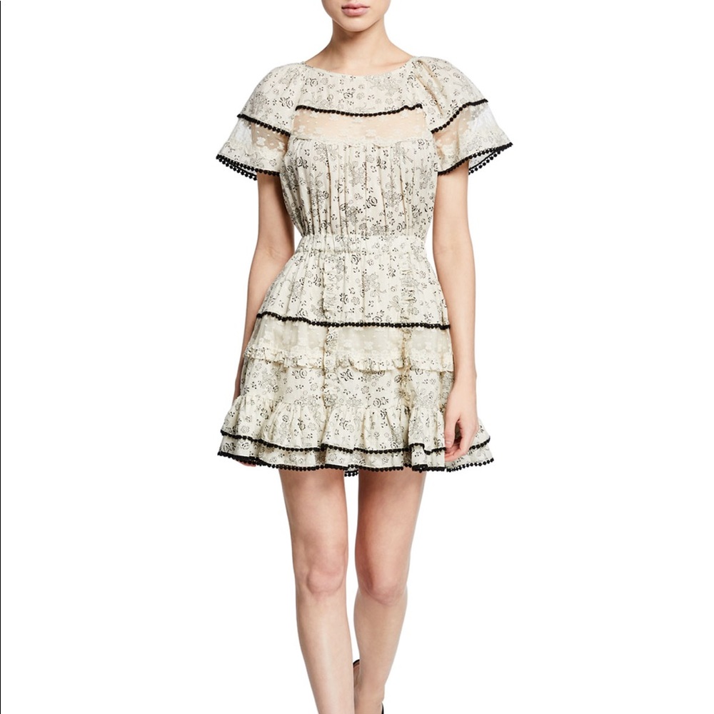 LoveShackFancy Karen Mini Dress